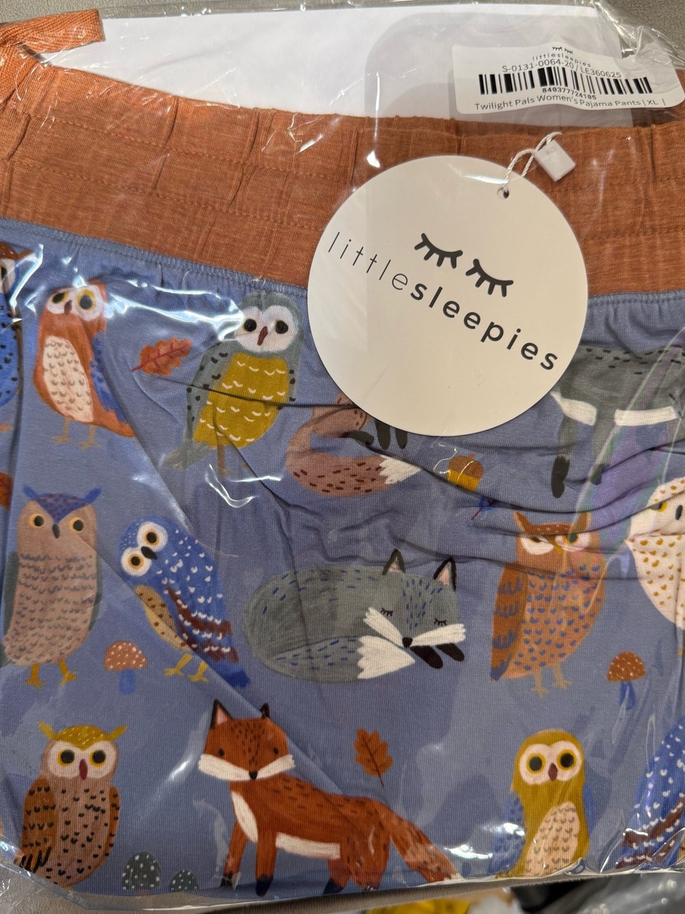 NEW Little Sleepies Twilight Pals
Women's Bamboo Jogger
Pajama Pants, Size XL